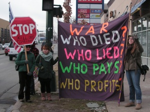 protest against afghan war