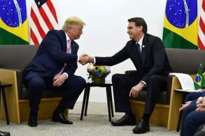 trump and bolsonaro
